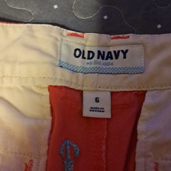 Old Navy anchor shorts size 6 - Picture 2 of 5